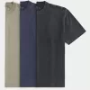 Boxy Heavyweight Washed Crew T-Shirt 3-Pack,Boxy Heavyweight Washed Crew T-Shirt 3-Pack