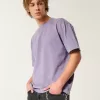 Boxy Heavyweight Washed Crew T-Shirt,Boxy Heavyweight Washed Crew T-Shirt Boxy Heavyweight Washed Crew T-Shirt,Boxy Heavyweight Washed Crew T-Shirt