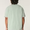 Boxy Heavyweight Washed Crew T-Shirt,Boxy Heavyweight Washed Crew T-Shirt Boxy Heavyweight Washed Crew T-Shirt,Boxy Heavyweight Washed Crew T-Shirt