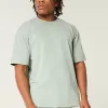 Boxy Heavyweight Washed Crew T-Shirt,Boxy Heavyweight Washed Crew T-Shirt Boxy Heavyweight Washed Crew T-Shirt,Boxy Heavyweight Washed Crew T-Shirt