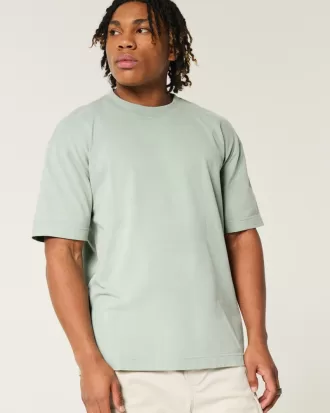 Boxy Heavyweight Washed Crew T-Shirt,Boxy Heavyweight Washed Crew T-Shirt Boxy Heavyweight Washed Crew T-Shirt,Boxy Heavyweight Washed Crew T-Shirt