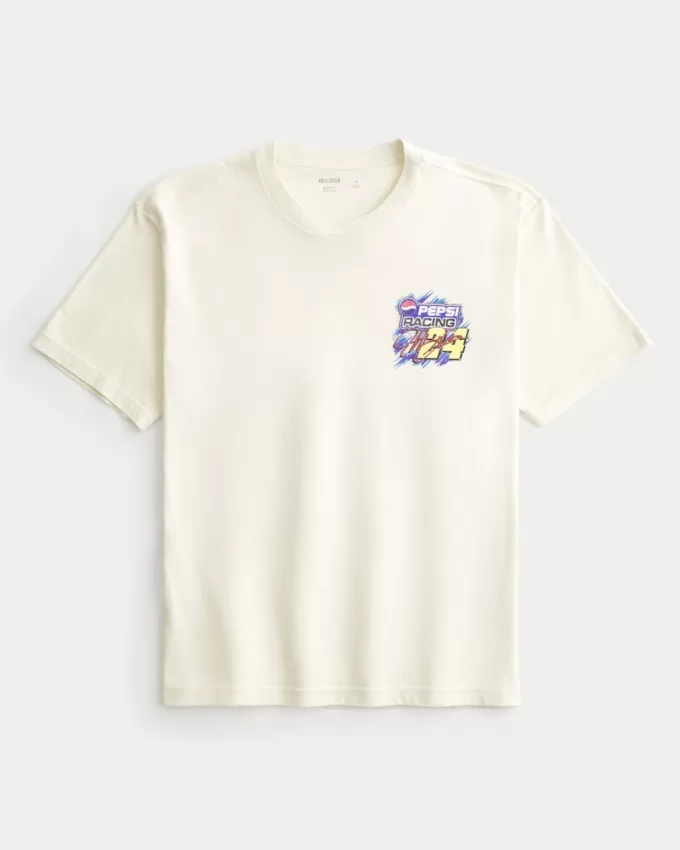 Boxy Jeff Gordon Pepsi Racing Graphic Tee,Boxy Jeff Gordon Pepsi Racing Graphic Tee