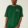 Boxy Miami Hurricanes Graphic Tee,Boxy Miami Hurricanes Graphic Tee Boxy Miami Hurricanes Graphic Tee,Boxy Miami Hurricanes Graphic Tee