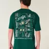 Boxy Michigan State University Graphic Tee,Boxy Michigan State University Graphic Tee