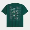Boxy Michigan State University Graphic Tee,Boxy Michigan State University Graphic Tee