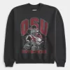 Boxy Mickey Mouse Ohio State Buckeyes Graphic Crew Sweatshirt,Boxy Mickey Mouse Ohio State Buckeyes Graphic Crew Sweatshirt