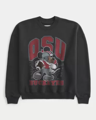 Boxy Mickey Mouse Ohio State Buckeyes Graphic Crew Sweatshirt,Boxy Mickey Mouse Ohio State Buckeyes Graphic Crew Sweatshirt Boxy Mickey Mouse Ohio State Buckeyes Graphic Crew Sweatshirt,Boxy Mickey Mouse Ohio State Buckeyes Graphic Crew Sweatshirt