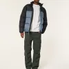 Boxy Mock-Neck Puffer Jacket,Boxy Mock-Neck Puffer Jacket
