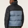 Boxy Mock-Neck Puffer Jacket,Boxy Mock-Neck Puffer Jacket