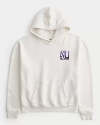 Boxy Northwestern University Wildcats Graphic Hoodie,Boxy Northwestern University Wildcats Graphic Hoodie Boxy Northwestern University Wildcats Graphic Hoodie,Boxy Northwestern University Wildcats Graphic Hoodie