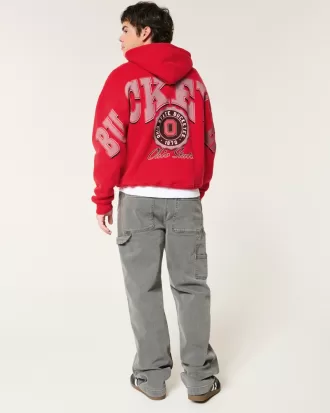 Boxy Ohio State Buckeyes Graphic Hoodie,Boxy Ohio State Buckeyes Graphic Hoodie Boxy Ohio State Buckeyes Graphic Hoodie,Boxy Ohio State Buckeyes Graphic Hoodie