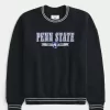 Boxy Penn State University Graphic Crew Sweatshirt,Boxy Penn State University Graphic Crew Sweatshirt Boxy Penn State University Graphic Crew Sweatshirt,Boxy Penn State University Graphic Crew Sweatshirt
