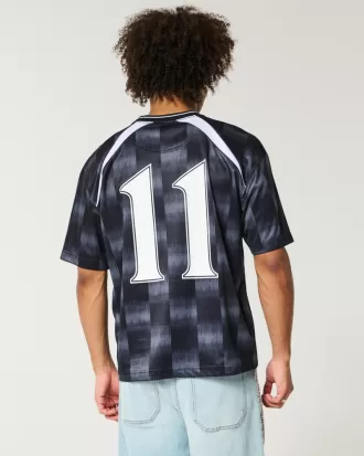 Boxy Santiago Graphic Soccer Jersey,Boxy Santiago Graphic Soccer Jersey