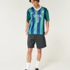 Boxy Seoul Graphic Soccer Jersey,Boxy Seoul Graphic Soccer Jersey