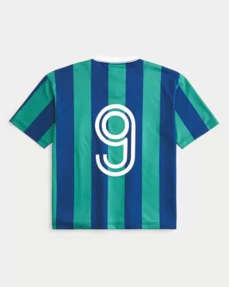 Boxy Seoul Graphic Soccer Jersey,Boxy Seoul Graphic Soccer Jersey