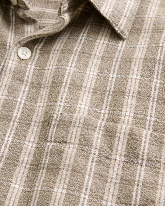 Boxy Short-Sleeve Plaid Shirt,Boxy Short-Sleeve Plaid Shirt Boxy Short-Sleeve Plaid Shirt,Boxy Short-Sleeve Plaid Shirt