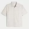 Boxy Short-Sleeve Plaid Shirt,Boxy Short-Sleeve Plaid Shirt