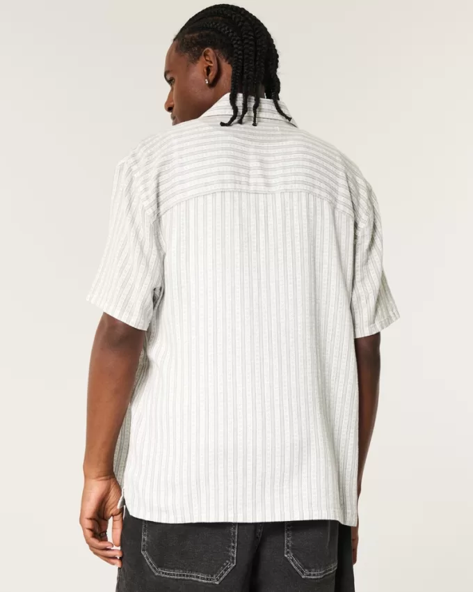 Boxy Short-Sleeve Shirt,Boxy Short-Sleeve Shirt