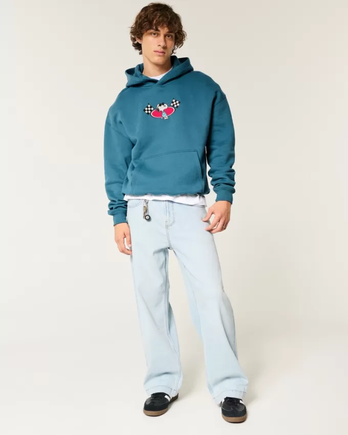 Boxy Snoopy Graphic Hoodie,Boxy Snoopy Graphic Hoodie Boxy Snoopy Graphic Hoodie,Boxy Snoopy Graphic Hoodie