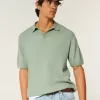 Boxy Sweater Polo,Boxy Sweater Polo