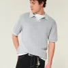 Boxy Sweater Polo,Boxy Sweater Polo