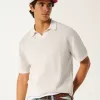 Boxy Sweater Polo,Boxy Sweater Polo