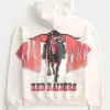 Boxy Texas Tech Graphic Hoodie,Boxy Texas Tech Graphic Hoodie