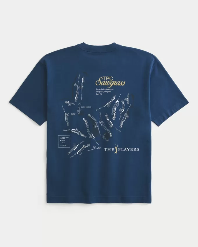 Boxy The Players Golf Graphic Tee,Boxy The Players Golf Graphic Tee