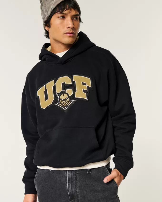 Boxy UCF Graphic Hoodie,Boxy UCF Graphic Hoodie