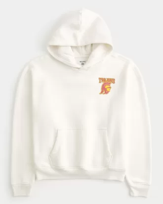 Boxy USC Trojans Graphic Hoodie,Boxy USC Trojans Graphic Hoodie Boxy USC Trojans Graphic Hoodie,Boxy USC Trojans Graphic Hoodie