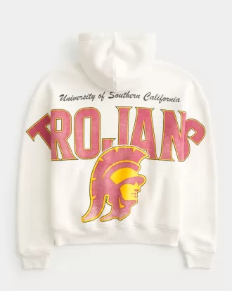 Boxy USC Trojans Graphic Hoodie,Boxy USC Trojans Graphic Hoodie Boxy USC Trojans Graphic Hoodie,Boxy USC Trojans Graphic Hoodie
