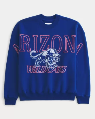 Boxy University of Arizona Wildcats Graphic Crew Sweatshirt,Boxy University of Arizona Wildcats Graphic Crew Sweatshirt Boxy University of Arizona Wildcats Graphic Crew Sweatshirt,Boxy University of Arizona Wildcats Graphic Crew Sweatshirt