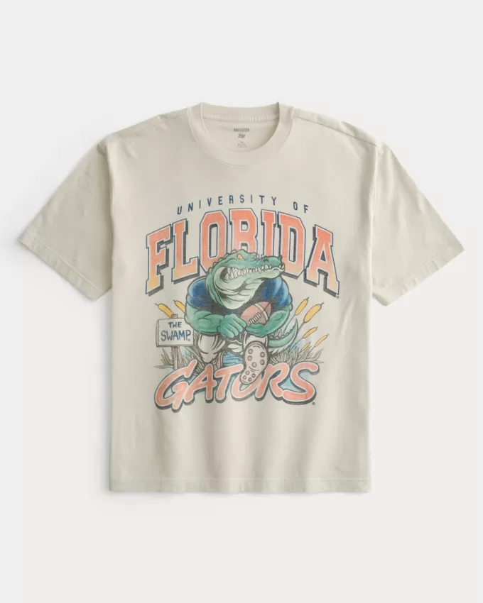 Boxy University of Florida Gators Graphic Tee,Boxy University of Florida Gators Graphic Tee