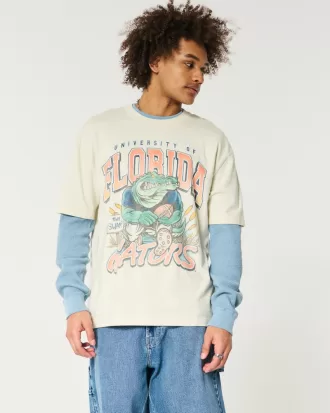 Boxy University of Florida Gators Graphic Tee,Boxy University of Florida Gators Graphic Tee Boxy University of Florida Gators Graphic Tee,Boxy University of Florida Gators Graphic Tee