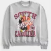 Boxy University of South Carolina Graphic Crew Sweatshirt,Boxy University of South Carolina Graphic Crew Sweatshirt