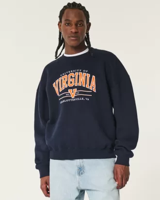 Boxy University of Virginia Graphic Crew Sweatshirt,Boxy University of Virginia Graphic Crew Sweatshirt Boxy University of Virginia Graphic Crew Sweatshirt,Boxy University of Virginia Graphic Crew Sweatshirt