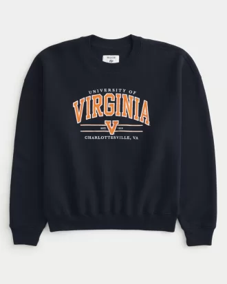 Boxy University of Virginia Graphic Crew Sweatshirt,Boxy University of Virginia Graphic Crew Sweatshirt Boxy University of Virginia Graphic Crew Sweatshirt,Boxy University of Virginia Graphic Crew Sweatshirt