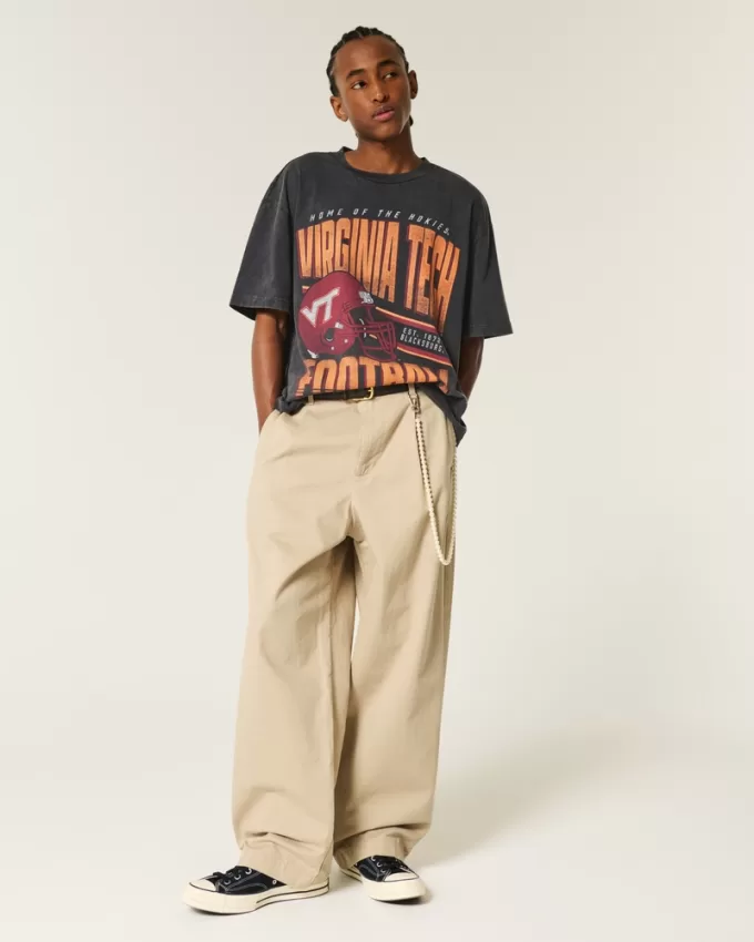 Boxy Virginia Tech Hokies Graphic Tee,Boxy Virginia Tech Hokies Graphic Tee Boxy Virginia Tech Hokies Graphic Tee,Boxy Virginia Tech Hokies Graphic Tee