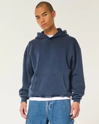Boxy Washed Hoodie,Boxy Washed Hoodie