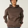 Boxy Washed Hoodie,Boxy Washed Hoodie