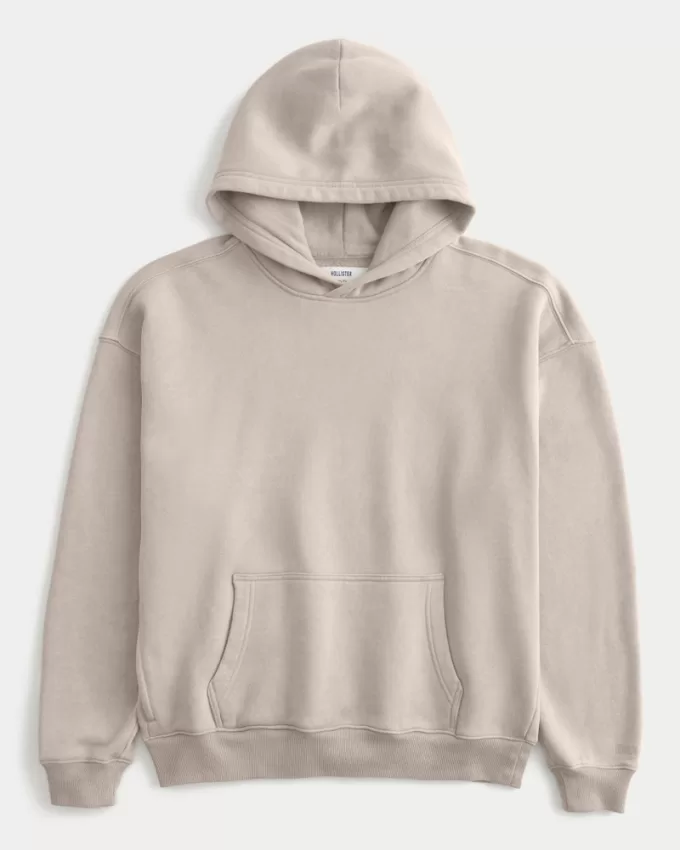 Boxy Washed Hoodie,Boxy Washed Hoodie