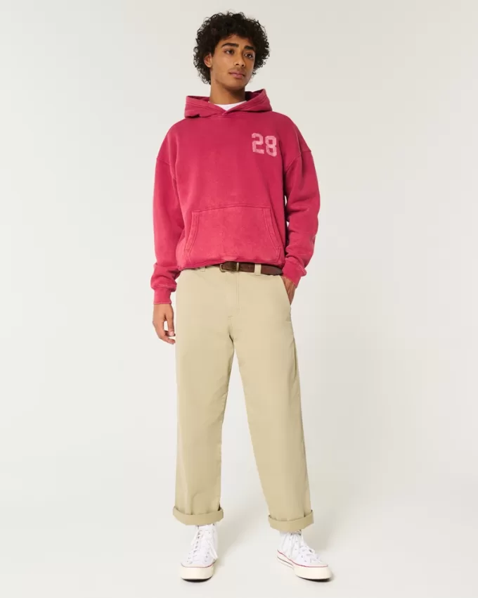 Boxy Washed Number Graphic Hoodie,Boxy Washed Number Graphic Hoodie Boxy Washed Number Graphic Hoodie,Boxy Washed Number Graphic Hoodie