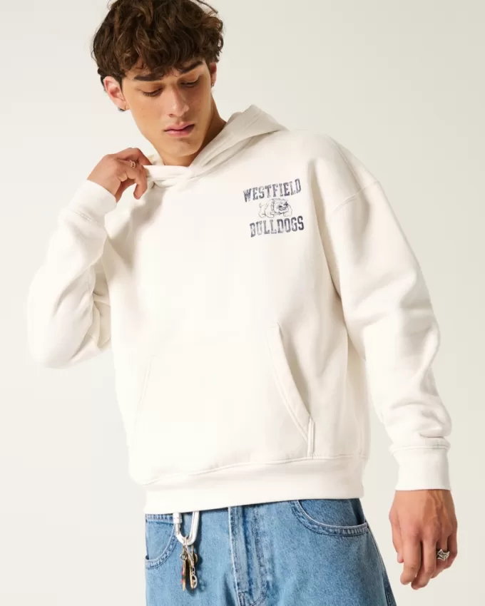 Boxy Westfield Bulldogs Graphic Hoodie,Boxy Westfield Bulldogs Graphic Hoodie Boxy Westfield Bulldogs Graphic Hoodie,Boxy Westfield Bulldogs Graphic Hoodie