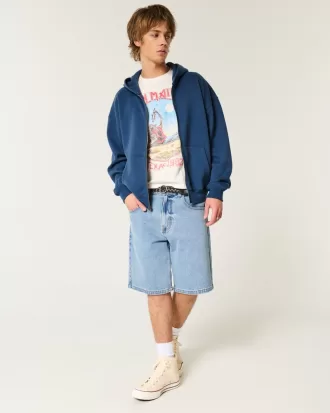 Boxy Zip-Up Hoodie,Boxy Zip-Up Hoodie