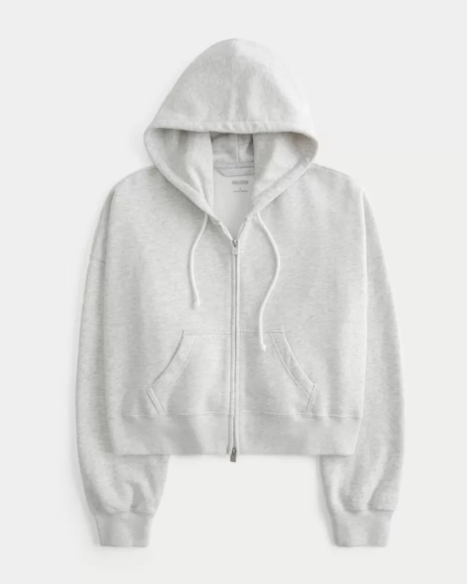 Boxy Zip-Up Hoodie,Boxy Zip-Up Hoodie Boxy Zip-Up Hoodie,Boxy Zip-Up Hoodie