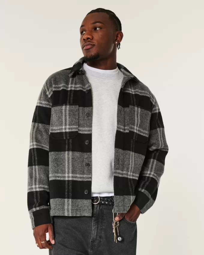 Brushed Shacket,Brushed Shacket Brushed Shacket,Brushed Shacket