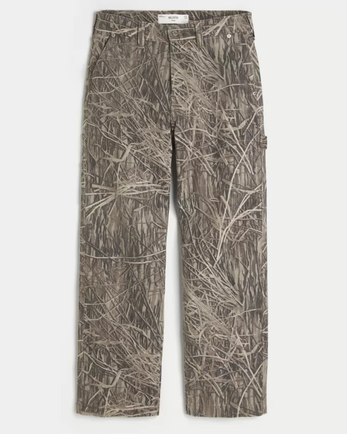 Camo Baggy Painter Jeans,Camo Baggy Painter Jeans