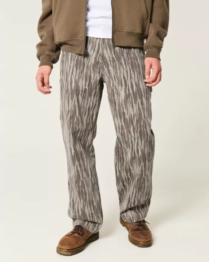 Camo Baggy Painter Jeans,Camo Baggy Painter Jeans