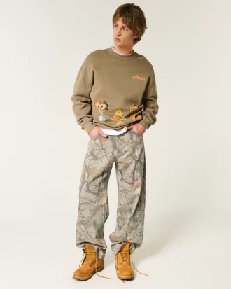 Camo Super Baggy Jeans,Camo Super Baggy Jeans