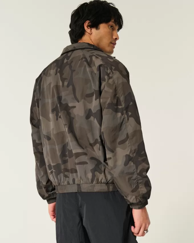 Camo Windbreaker Jacket,Camo Windbreaker Jacket